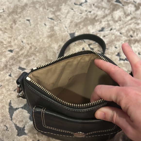 Coach Black Leather Crossbody - Picture 7 of 8